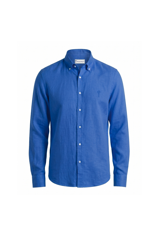 Azure Linen Shirt