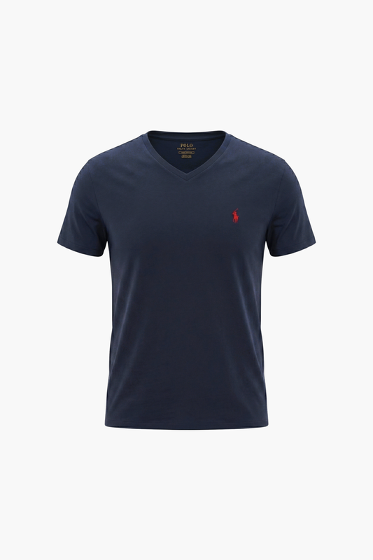 Polo Ralph Lauren Regular V-Neck T-shirt | Navy